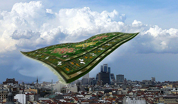 flying grass carpet - Eddy Kaijser, Bart Cardinaal & Nadine Roos 