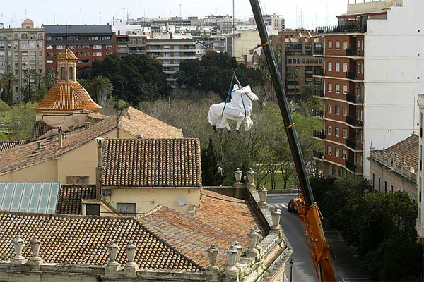 estatua ecuestre de Franco